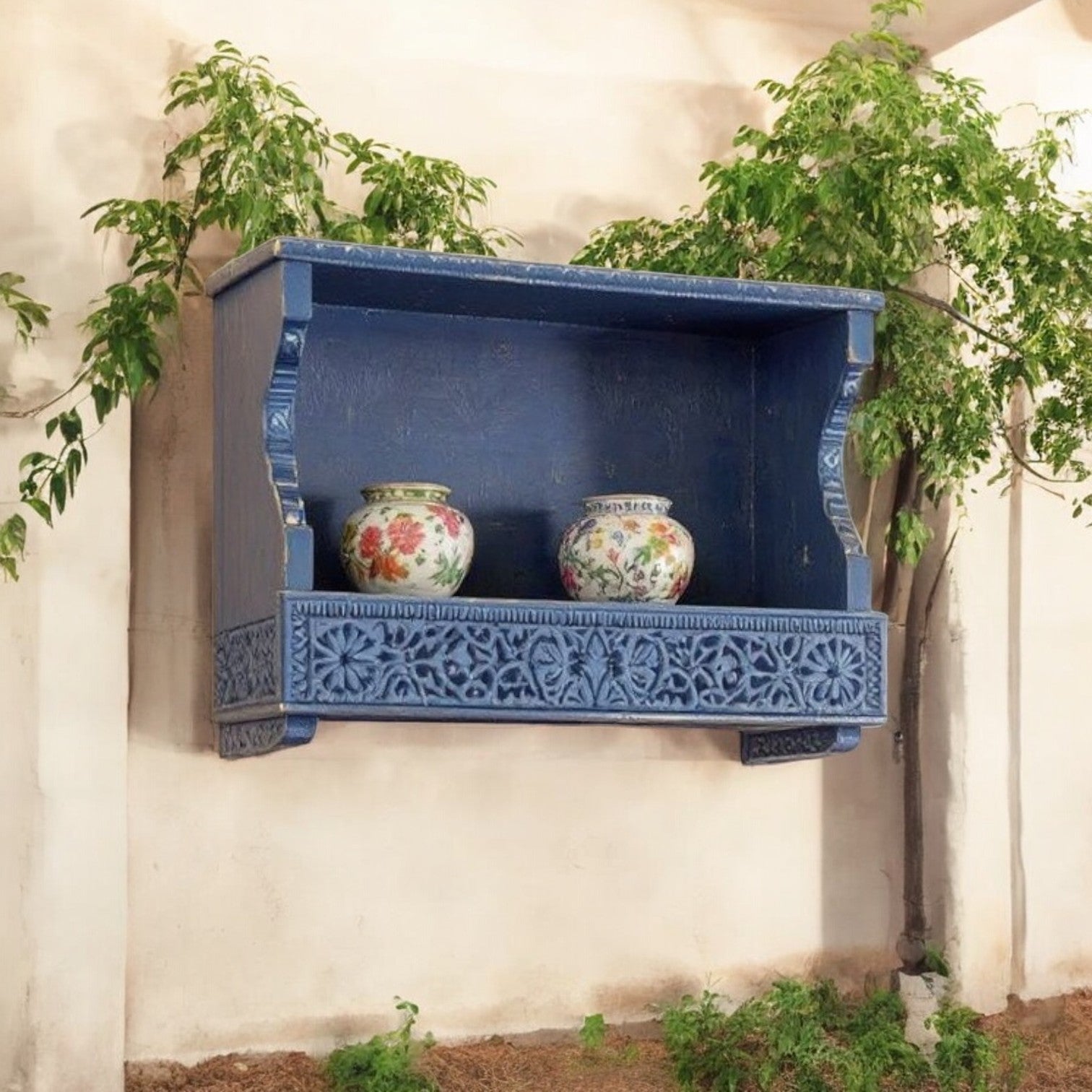 antique wall shelf