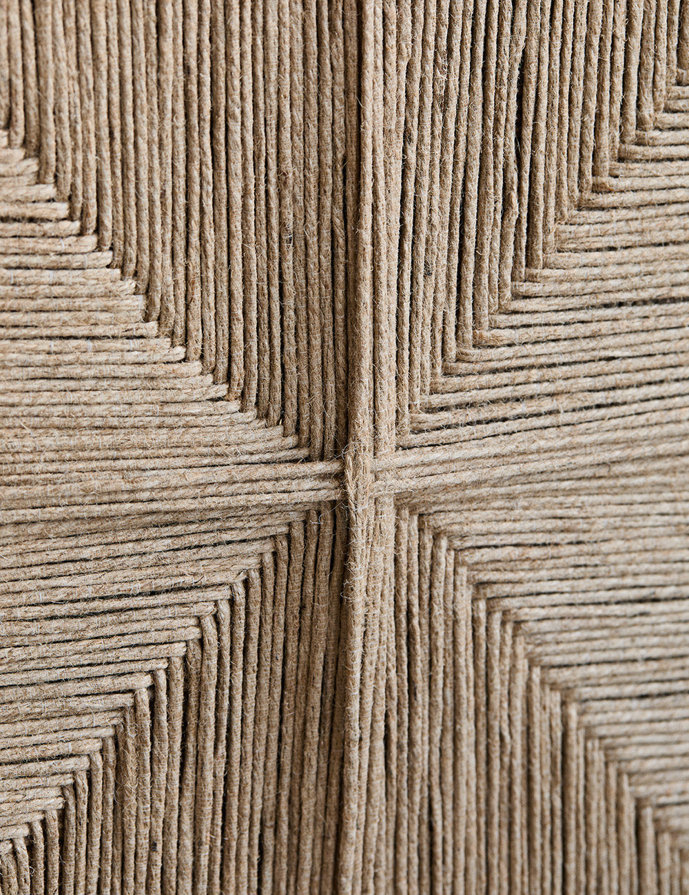 Arcadia Sideboard | Handcrafted Solid Mango Wood Cabinet with Woven Doors | Living Furn India