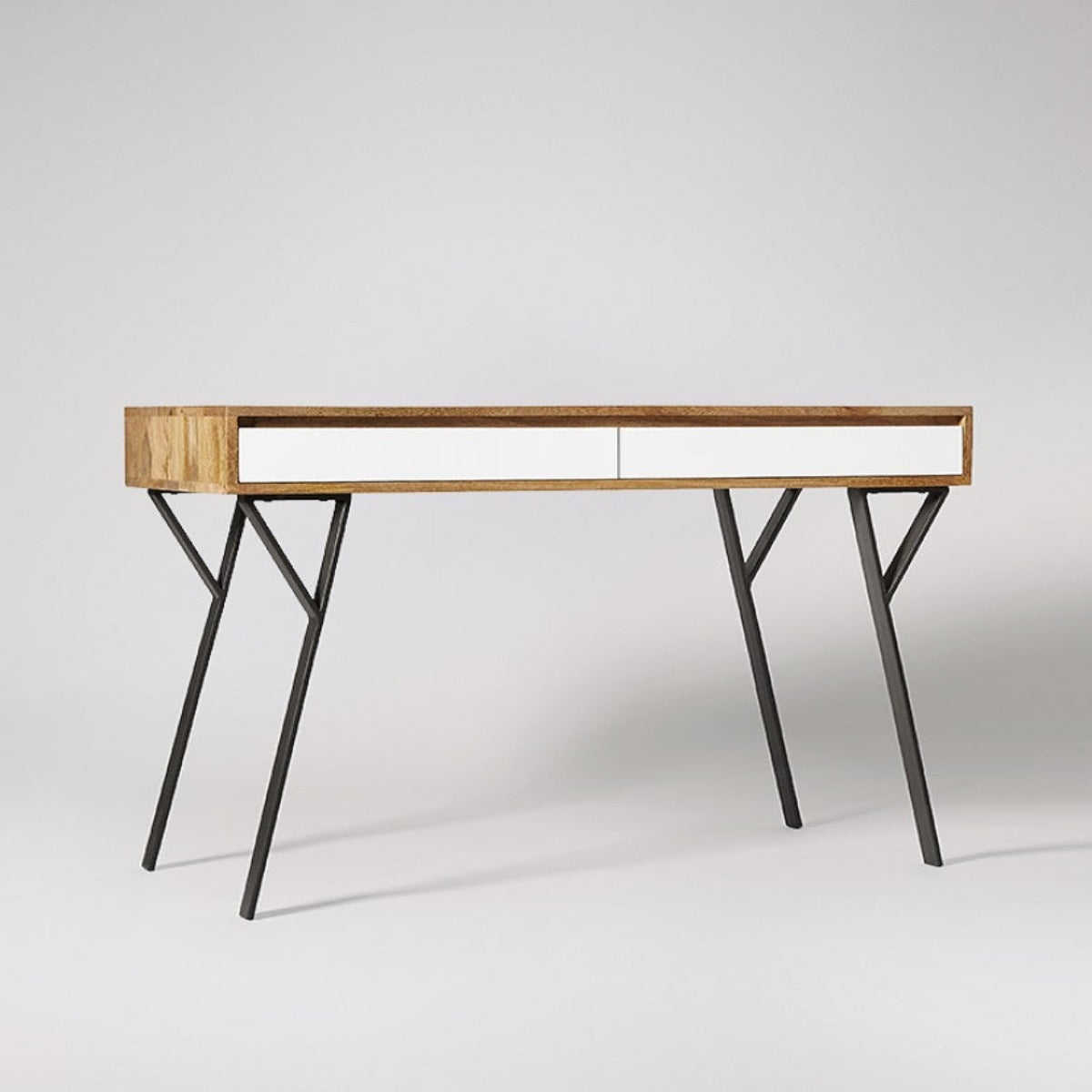A wooden office table that suits every home and office decor.