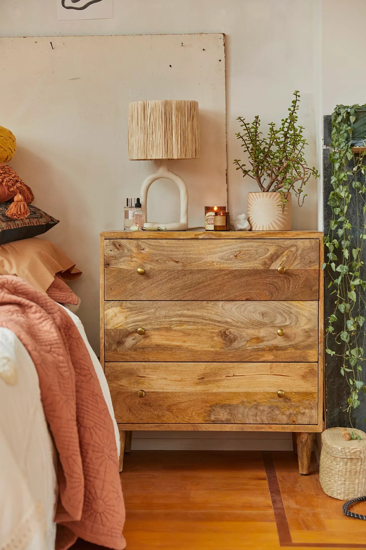 Amelia 3-Drawer Dresser – Living Furn India Amelia 3-Drawer Dresser – Living Furn India