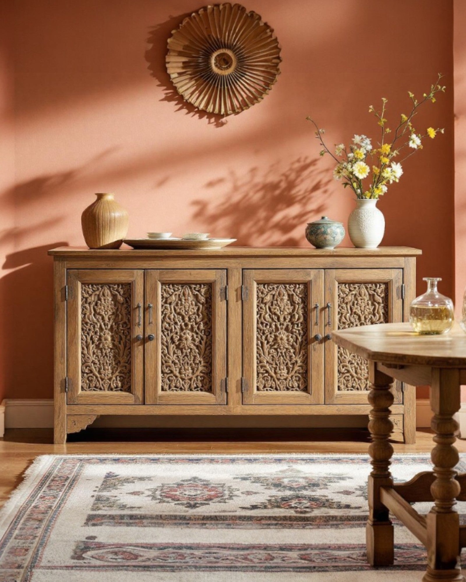 Wooden Sideboards & Cabinets – Elegant Storage by Living Furn India