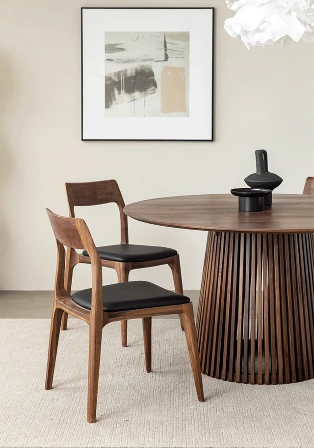 Luxury dining table with intricate detailing
