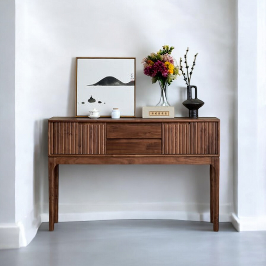 Woodland Charm 2-Door 2-Drawer Console Table