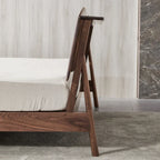 Siona Walnut Wooden bed