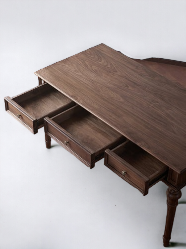 Stylish Accents Study Table Solid Wood
