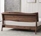 Siona Walnut Wooden bed