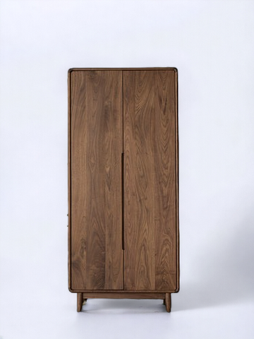 WoodWeave Wardrobe 2Drawers Solid Wood