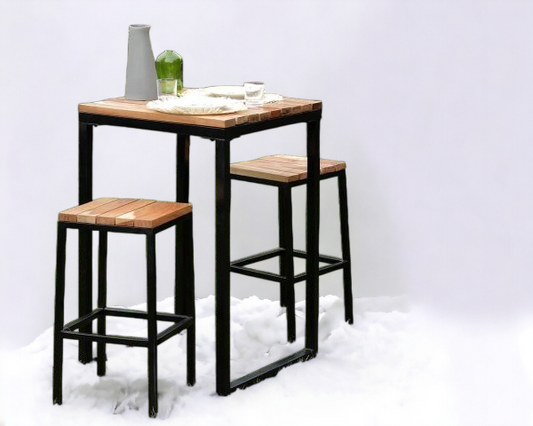 High Table Wooden & Metal (Nature's Grace Collection)