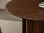 Round Walnut Dining Table round dining table