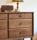 Stylish drawers cabinet with a sleek finish