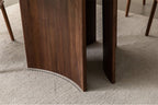 Round Walnut Dining Table round dining table