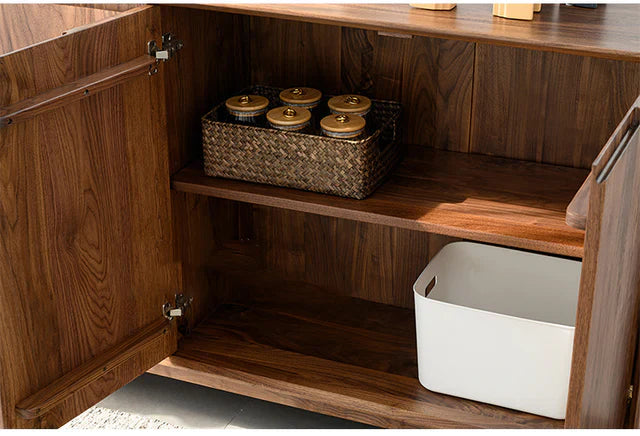 Made to order Solid American walnut cabinet, black walnut wood, high quality made (Antique Luxurious)