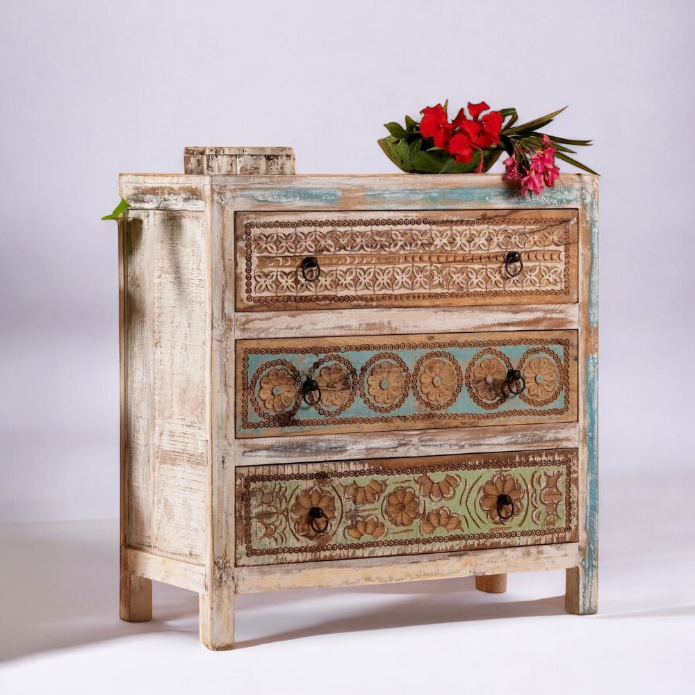Elegant chest drawer for bedroom storage
