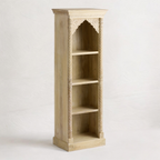 Book Storage-Bookshelf Carved Solid Wood - bookrack