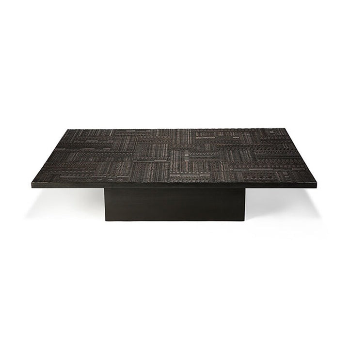 Tabwa Coffee Table | Grand Handcrafted Solid Mango Wood Center Table | Living Furn India