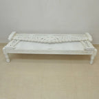 hand carved daybed, balinese daybed, whitewashed daybed, jali lattice daybed, mughal garden daybed, carved daybed, indian furniture, living room daybed, patio daybed, sunroom daybed, outdoor daybed, handmade daybed, artisan made daybed, premium wood daybed, quality wood furniture, durable daybed, sturdy daybed, timeless daybed, elegant daybed, statement daybed, grand daybed, heirloom daybed, coastal daybed, shabby chic daybed, eclectic daybed, farmhouse daybed, vintage daybed, traditional daybed, ornate day