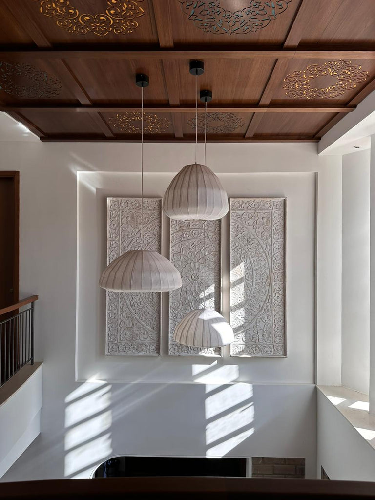 Durable wood boards for walls for a timeless design.