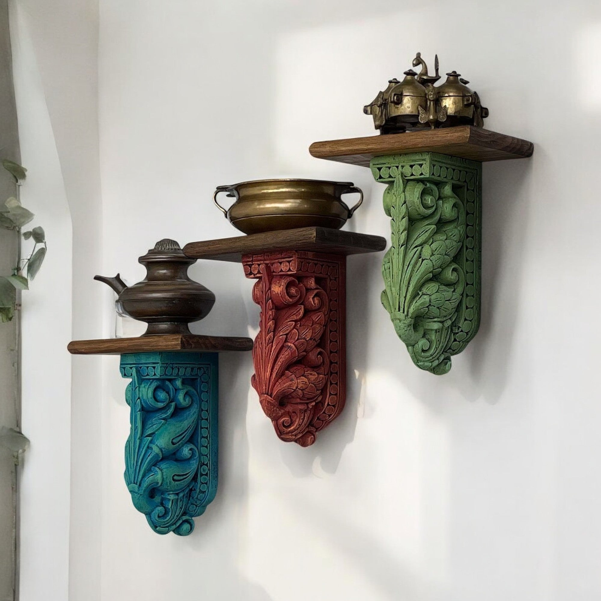"Rustic wall decor handcrafted in Jodhpur, enhancing home decor with its unique cultural significance."

