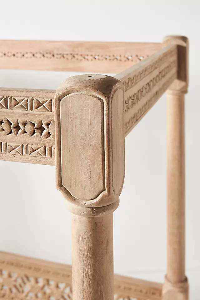 Ezana Hand Carved Day Bed Solid Wood