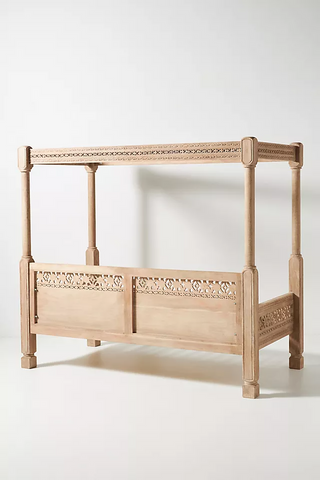 Ezana Hand Carved Day Bed Solid Wood