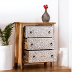 Functional chest drawer with ample storage capacity.
