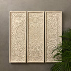 Rustic wood planks for walls enhancing home aesthetics.
