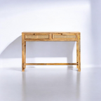 Upgrade to a wooden study table for a classic yet functional workspace.
