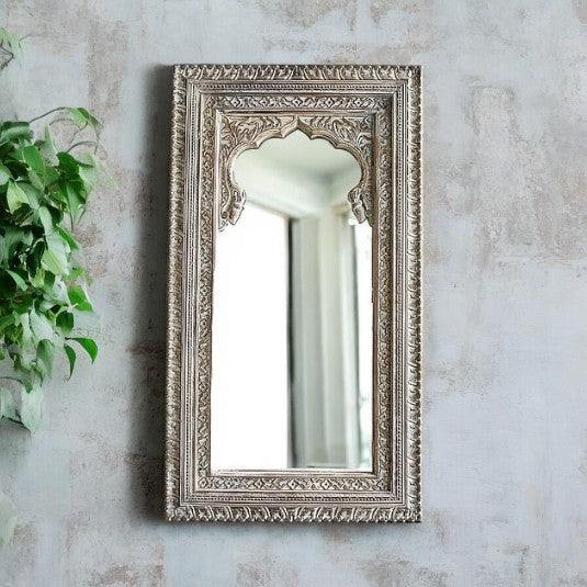 Wall Decor Jharokha Wall Mirror | Antique Finish Wall Mirror | jharokha mirror