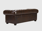 Chesterfield Traditional Sofa Set | Handcrafted Genuine Leather Sofas by Living Furn India