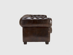 Chesterfield Traditional Sofa Set | Handcrafted Genuine Leather Sofas by Living Furn India