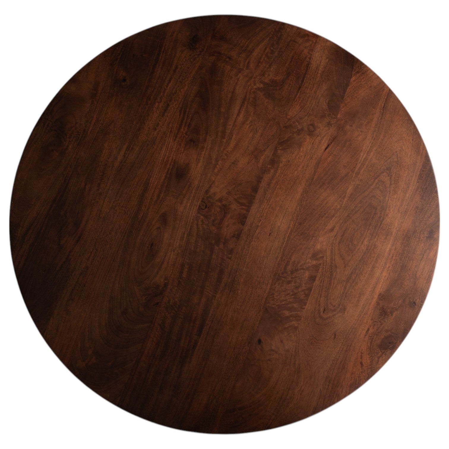 Orb Round Coffee Table | Handcrafted Mango Wood Living Room Centerpiece | Living Furn India