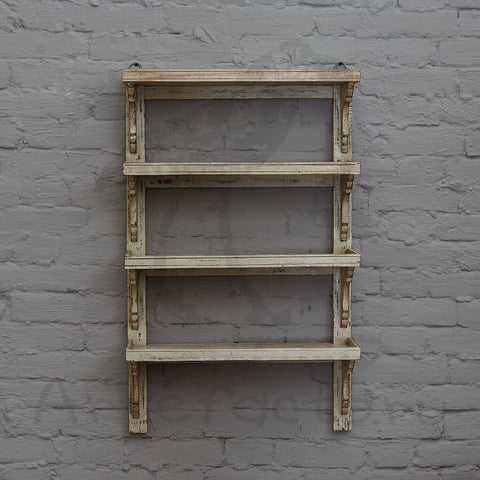 Multi-Tiered Handmade Wooden Shelf