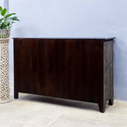 Dragon Dark Hand Carved Chest of Drawer