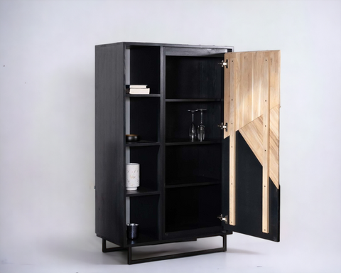 High Cabinet Solid wood Shelving (Urban Loft Collection)