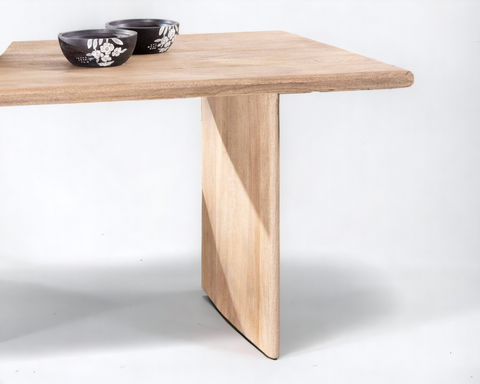 Dining Table Sandblasted Solid Wood (Solid Wood Legacy Line)