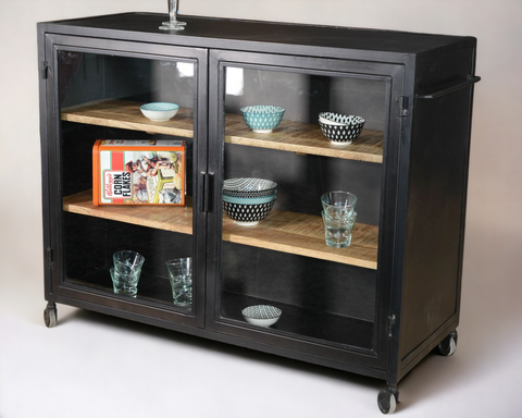 Compact Metal Cabinet (Eclectic Essence Collection)