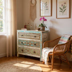 Classics Hand Carving Three-Drawer Cabinet