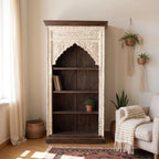 Rustic Solid Wood Bookshelf