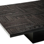 Tabwa Coffee Table | Grand Handcrafted Solid Mango Wood Center Table | Living Furn India