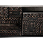 Tabwa TV Unit & Media Console | Handcrafted Wooden Entertainment Center by Living Furn India