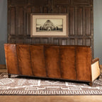 Presidio Marshal Buffalo Leather 3-Seater Sofa – Supreme Comfort by Living Furn India