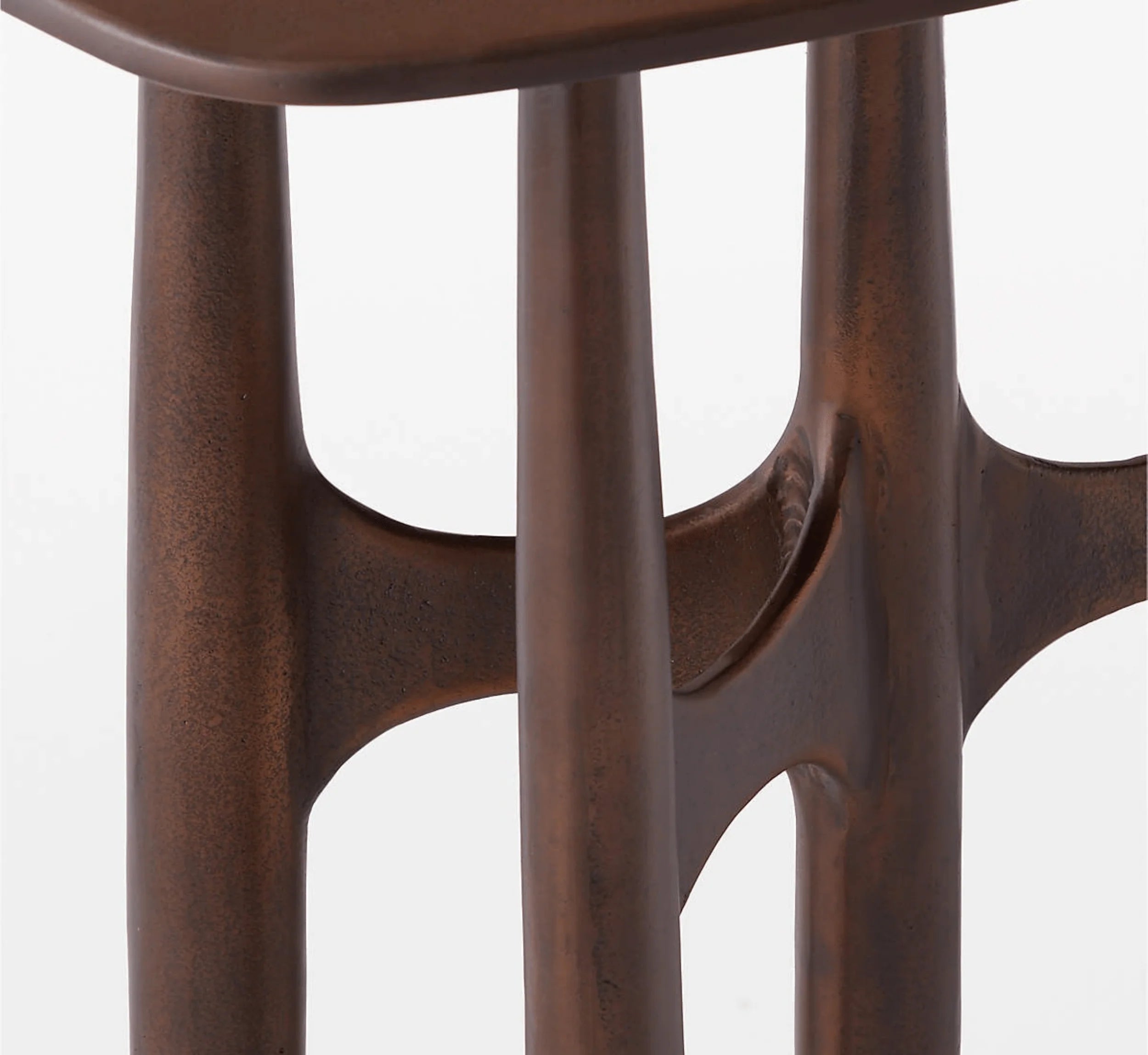 UrbanMoss Solid Mango Wood Console Table – Dark Walnut Finish, Handcrafted by Living Furn India