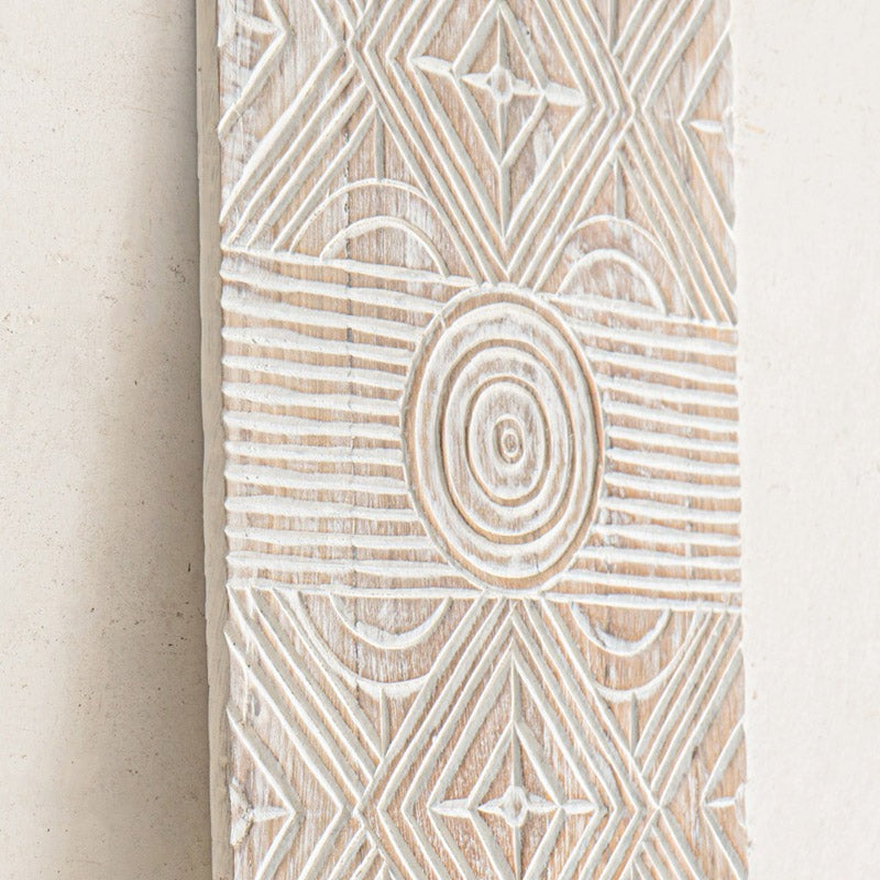 Whitewashed Wood Wall Panels | Set of 2 or Single | 100x40cm