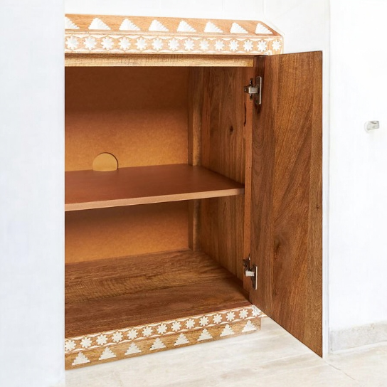 White Sideboards and Cabinets - Mango Wood Sideboard