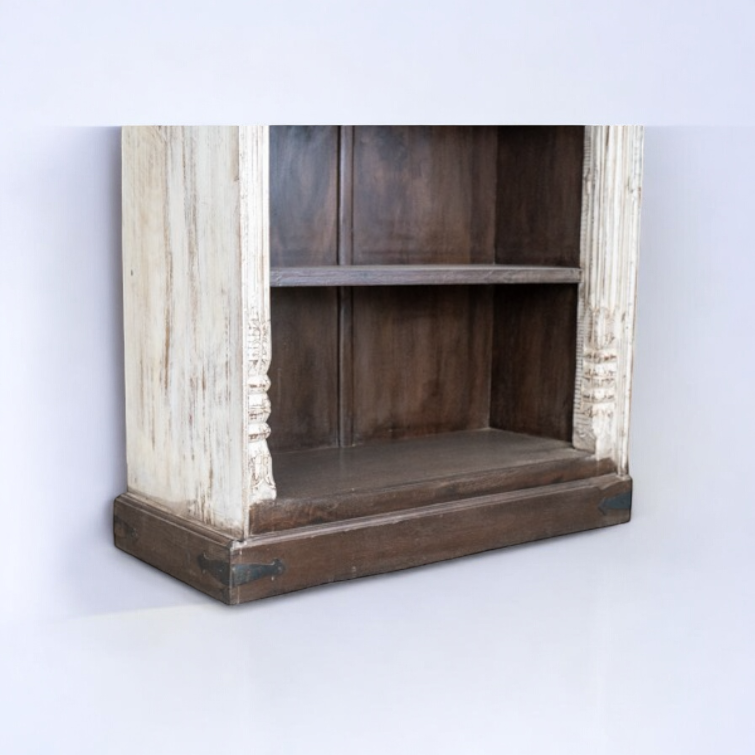 Rustic Solid Wood Bookshelf