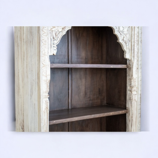 Rustic Solid Wood Bookshelf